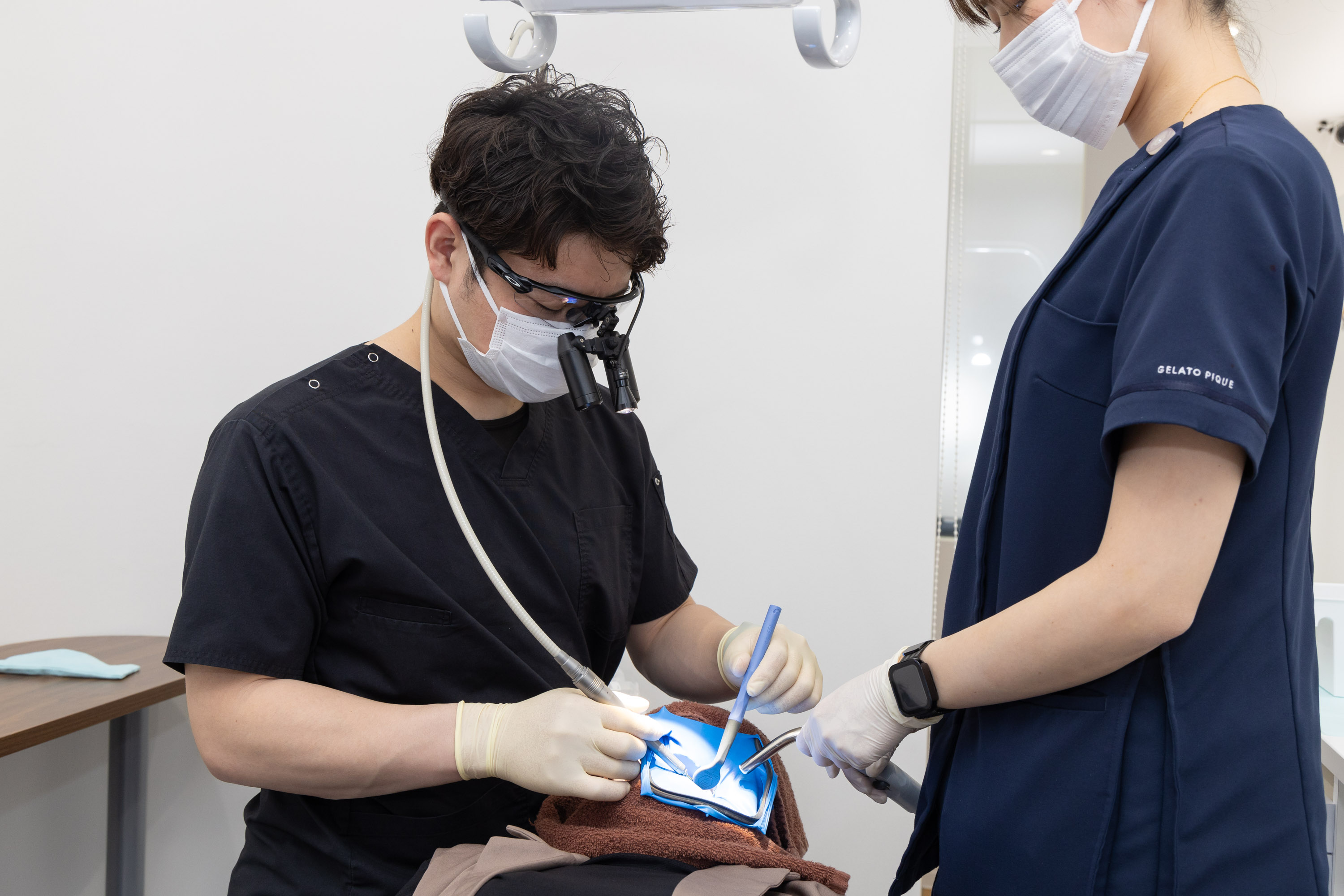 最新機器を使用した精密な診療